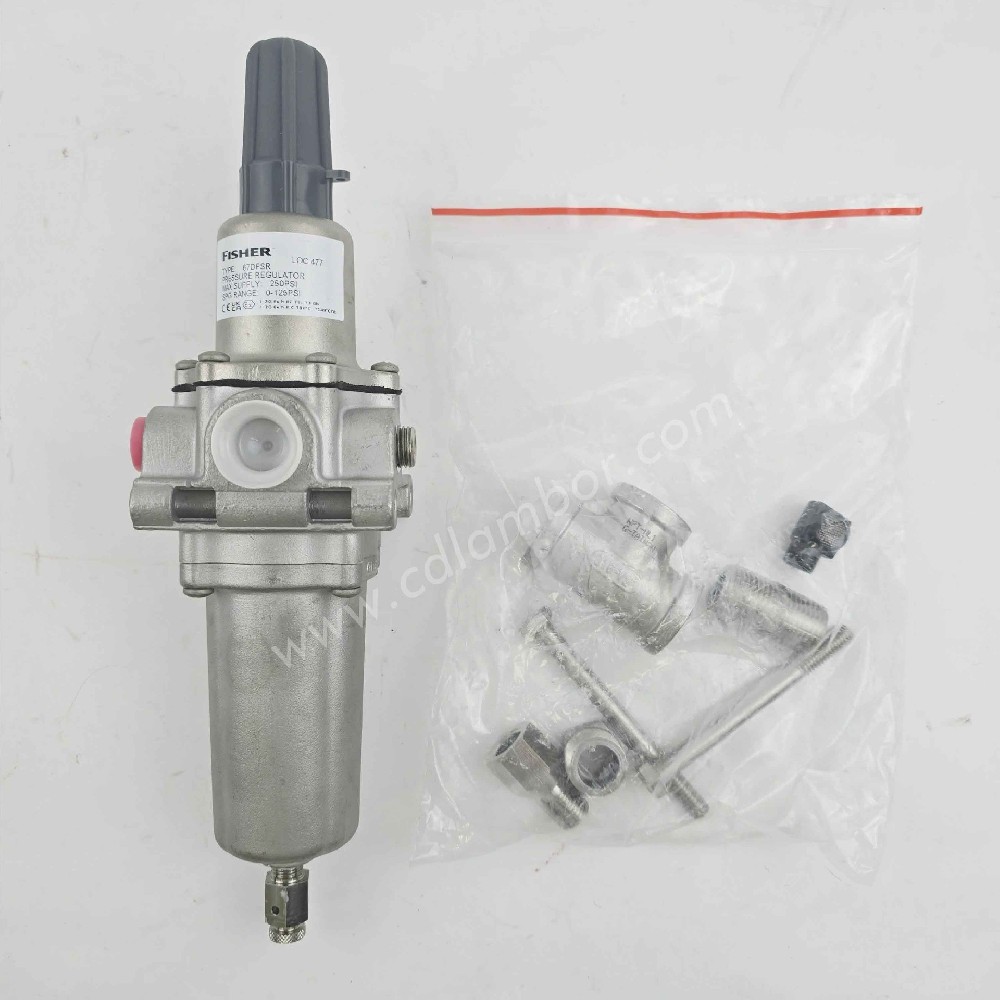 Fisher 67DFSR High Precision 67D series filter pressure reducing regulator Stainless steel